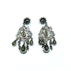 Sterling Silver Chandelier Earrings